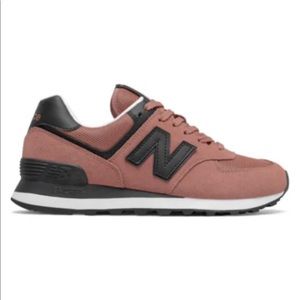 New Balance 574 Washed Henna Black